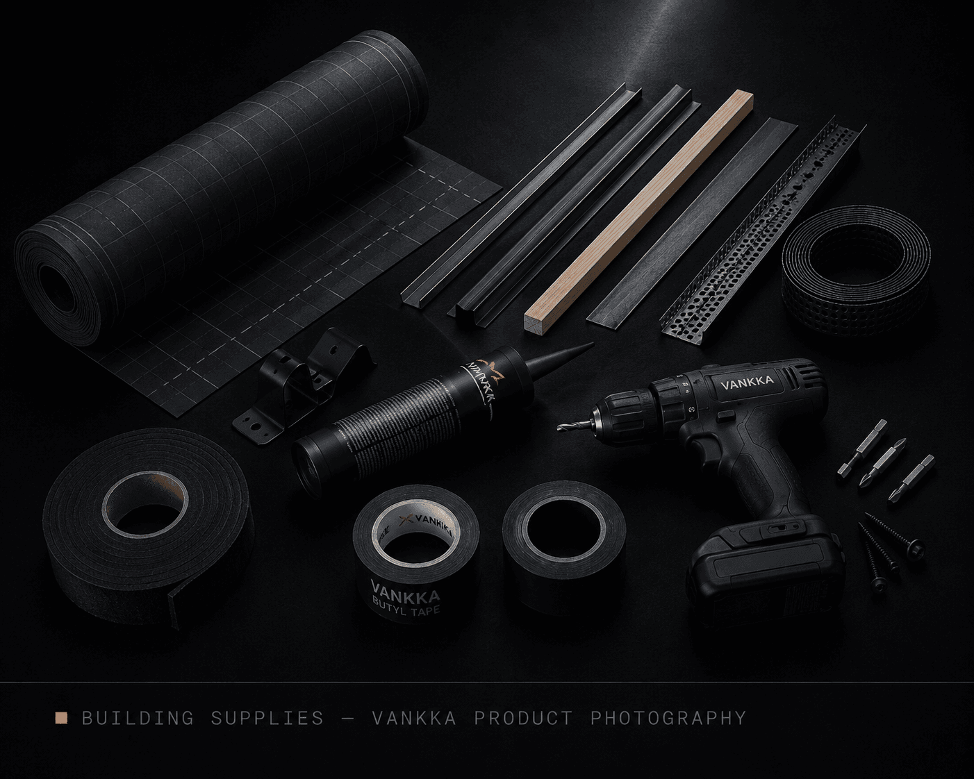 Building Supplies — VANKKA product photography